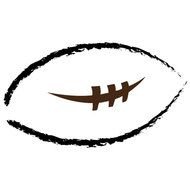 Football Outline Vector N2