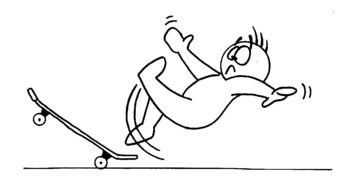 Clip art of Tumble Fall