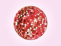 Disco Ball Vector drawing