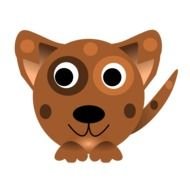 Chinese Dog Zodiac Clip Art drawing