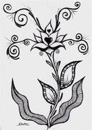 Drawing Hearts With Flowers