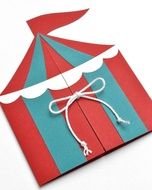 Circus Party Invitations drawing