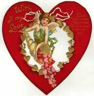 Victorian Valentine Clip Art N4