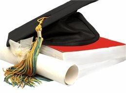 Graduation Cap And Diploma drawing