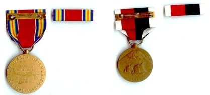 Army Medals And Ribbons drawing