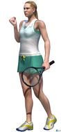 computer image of a tennis player