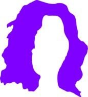 Cartoon Wig Clip Art N16