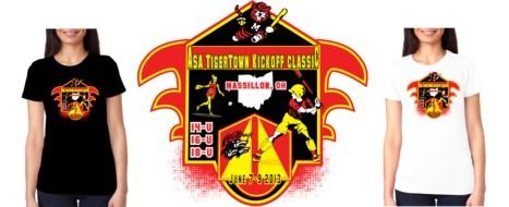 Softball Logo Designs drawing