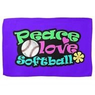 Peace Love Softball