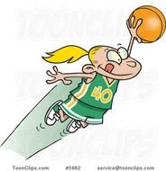 Cartoon Girls Basketball N2