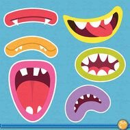 Monster Mouth Clip Art N8