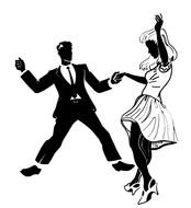 Swing Dance drawing