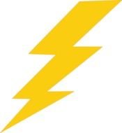 Lightning Bolt Clip Art N125