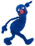 funny blue monster grover