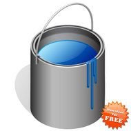 Paint Bucket Vector