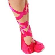 Hot Pink Ballet Slippers