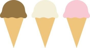 Three IceCream clipart