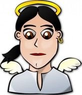 People Faces Clip Art N8