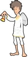 Christmas Angels Clip Art N38