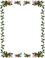 Free Christmas Borders drawing