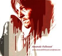 Daryl Walking Dead Black White