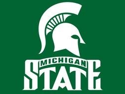 Michigan State University logo drawing