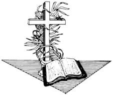 Bible And Cross pencil drawing