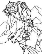 Star Wars Luke Coloring Pages
