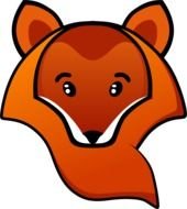 Fox Head Clip Art N20