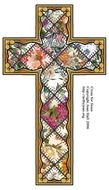nice Easter Cross Clip Art drawing