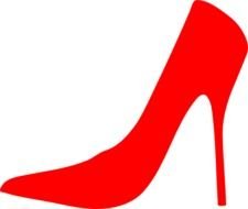 Red High Heels Clip Art N21