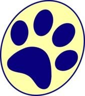 Panther Paw Print Clip Art Free N2
