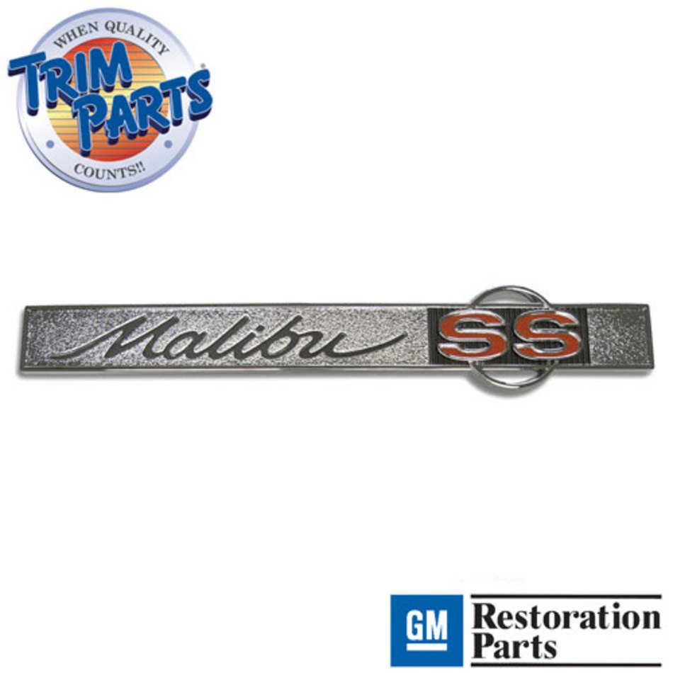Fender Hood Grille Quarter Panel Side Market Bezels Trunk Rear End N5