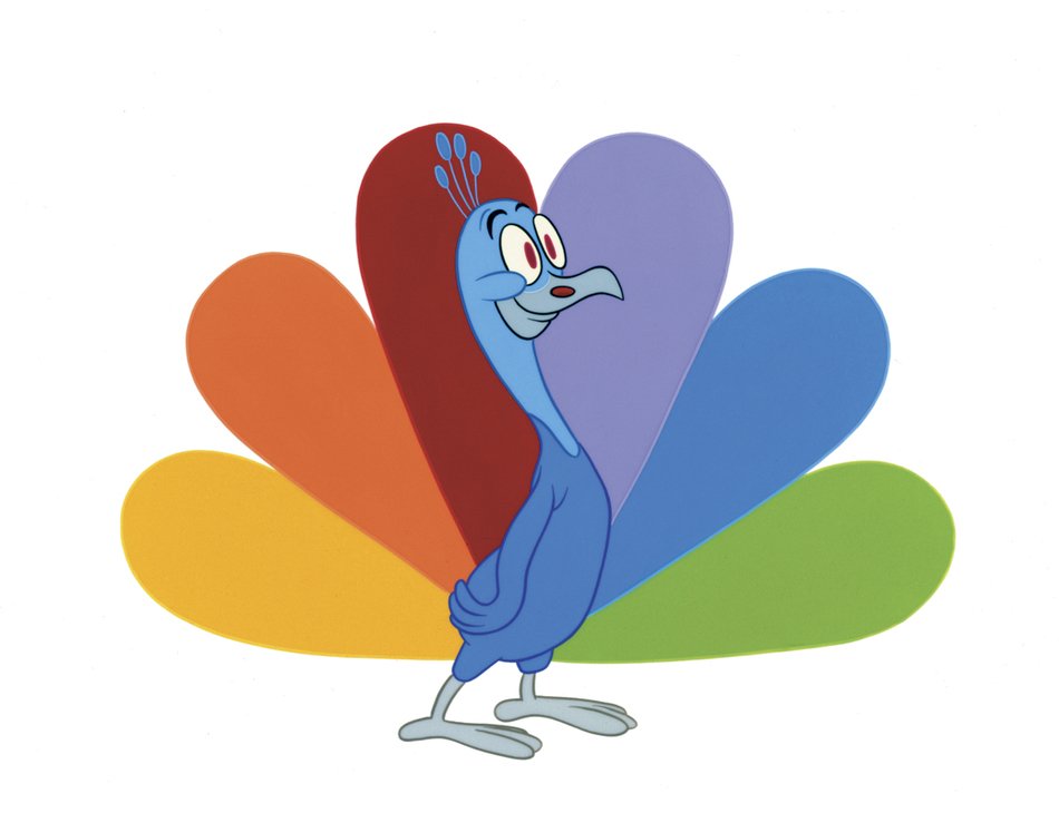 NBC Peacock Cartoon
