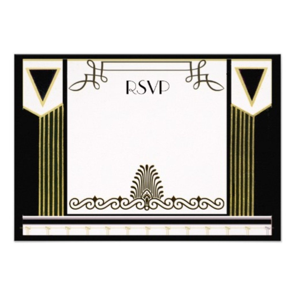 Formal Wedding Invitation Clip Art