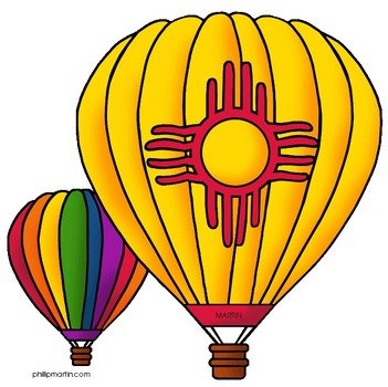 Hot Air Balloon Clip Art N122