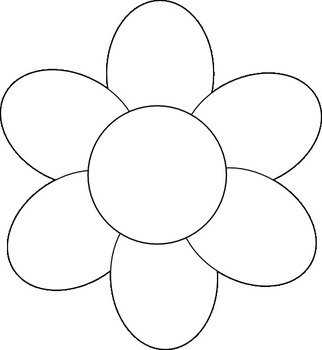 Flower Outline Printable