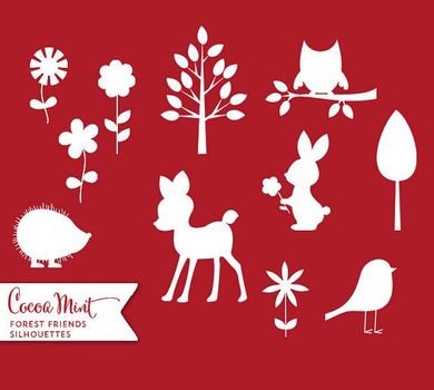 Friends Silhouette Clip Art N2