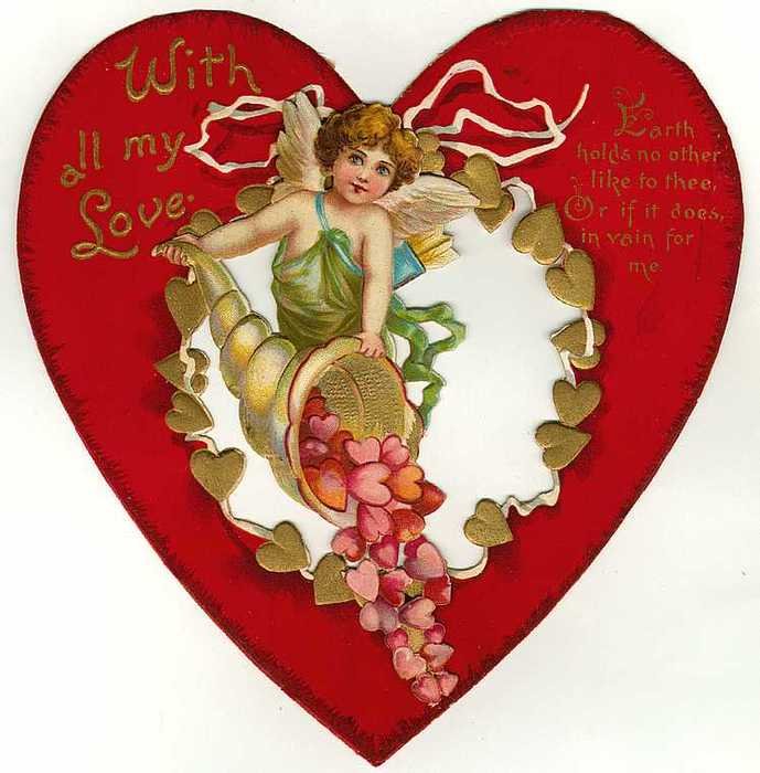 Victorian Valentine Clip Art N4