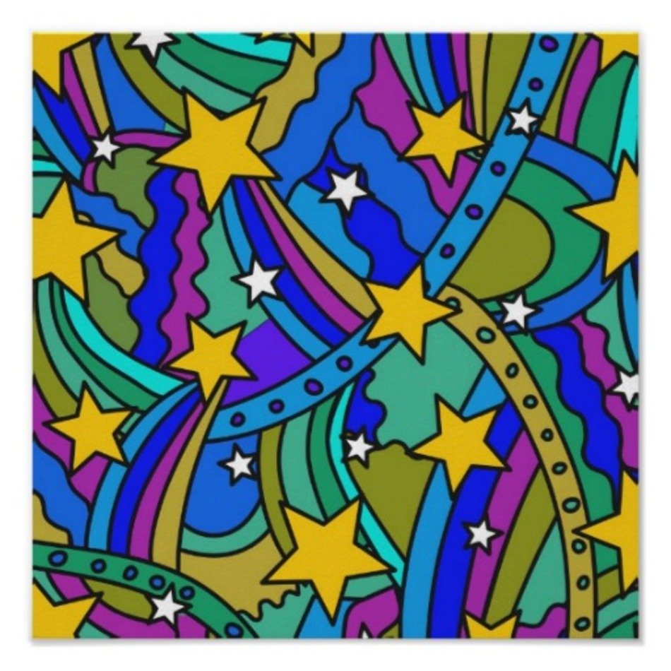 Printable Shooting Star