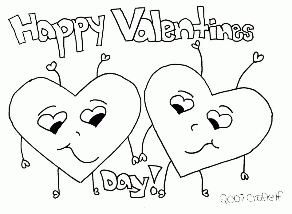 Valentines Day Coloring Pages N12