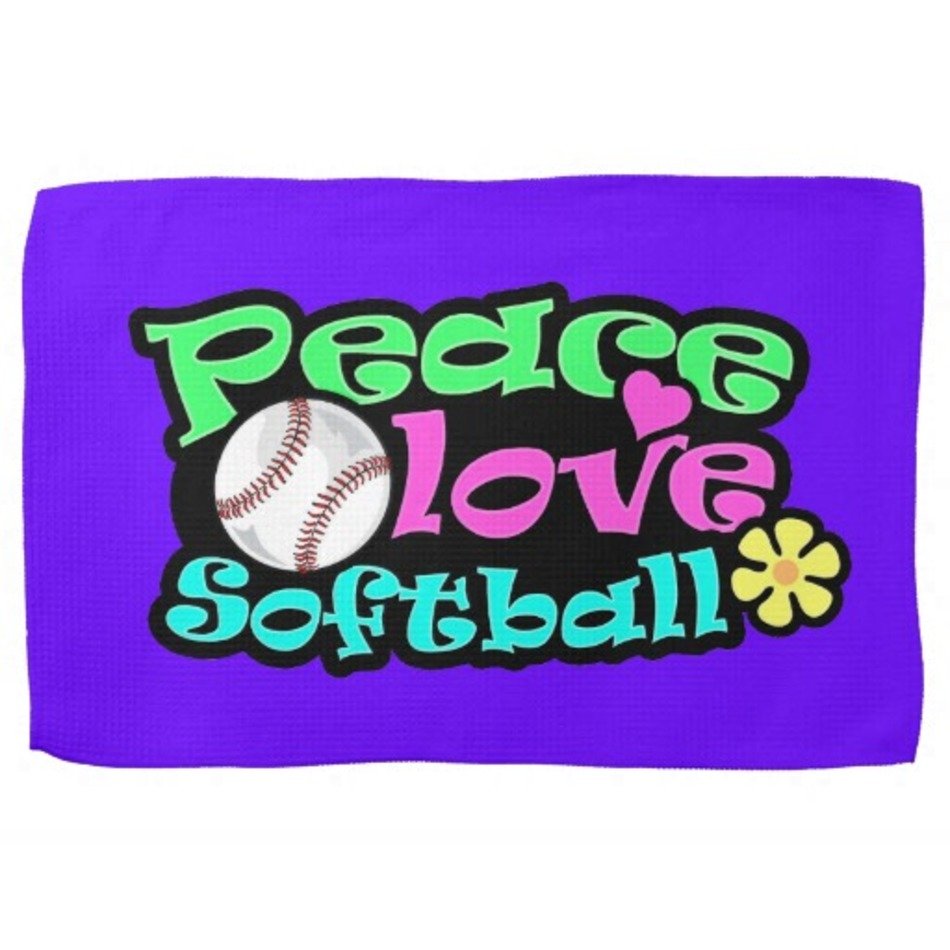 Peace Love Softball