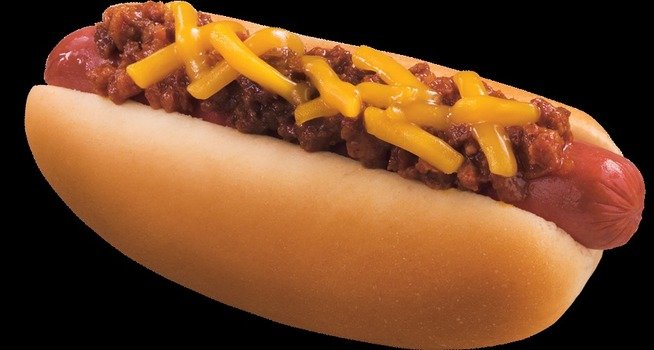 hot dog with sausage and cheese