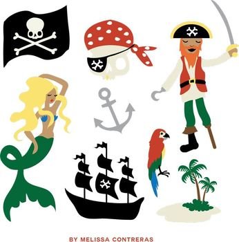 Free Printable Pirate Clip Art N12
