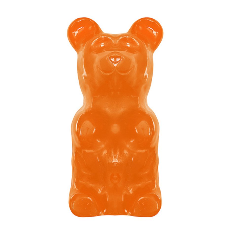 Giant Orange Gummy Bear