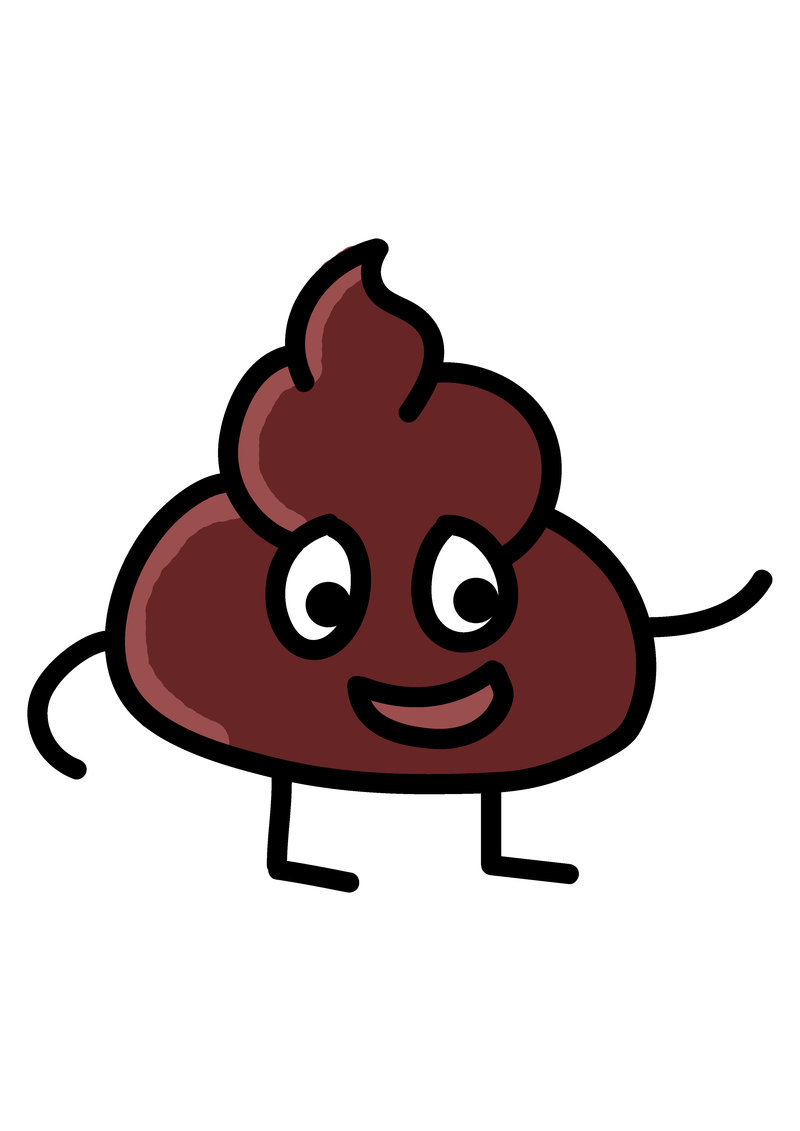 Cartoon Poop drawing free image download