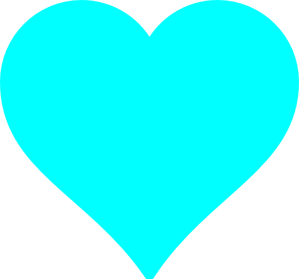 Blue Heart Clip Art N58 free image download