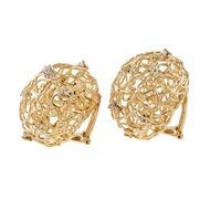 Diamond Clip On Earrings N2
