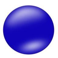 Blue Circle Clip drawing