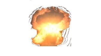 explosion illustration